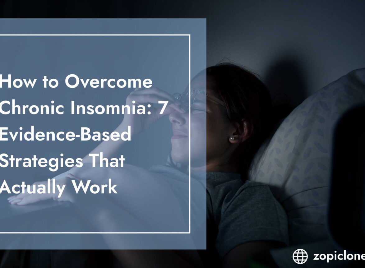 Chronic insomnia Treatment