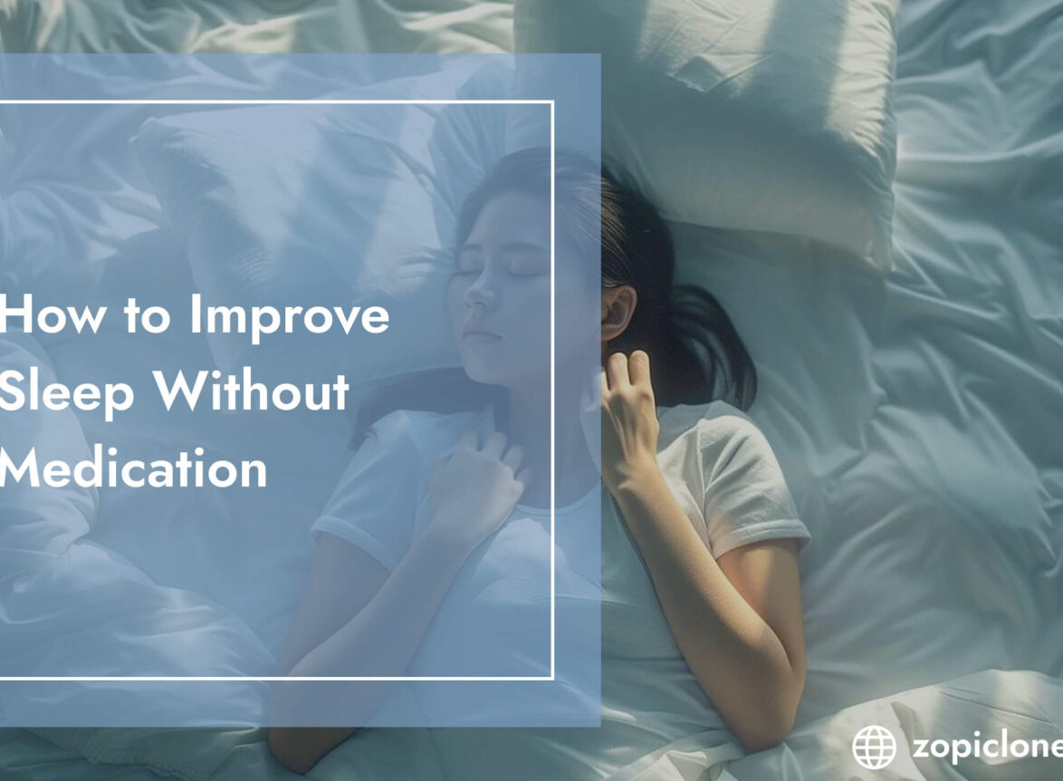 get better sleep without sleeping tablets